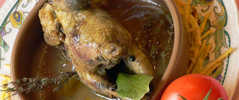 Perdiz escabechada