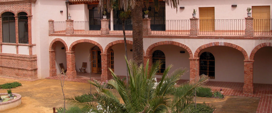 Patio interior del Hospital